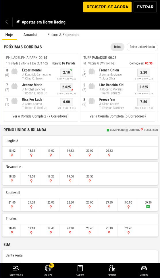 og online sports betting