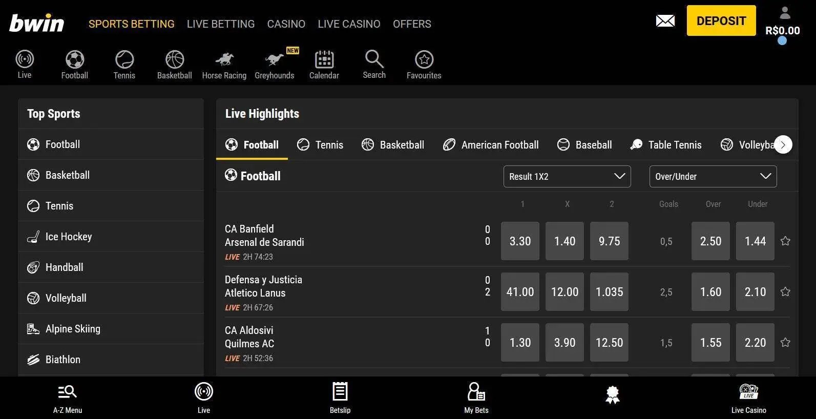 esporte tv ao vivo futebol